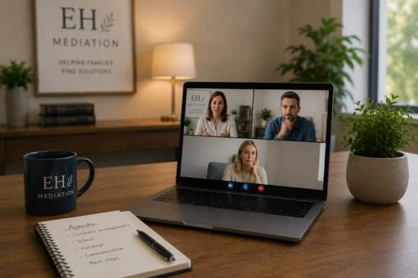 child access mediation Hungerford online meeting.